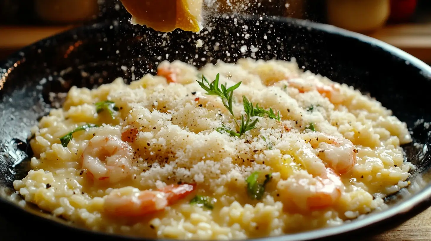 Risotto au Parmesan et Citron