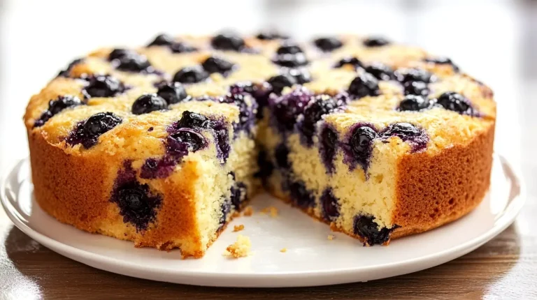 Buttermilk and Blueberry Cake