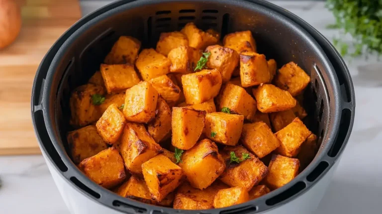 Cubes de patates douces à la friteuse à air