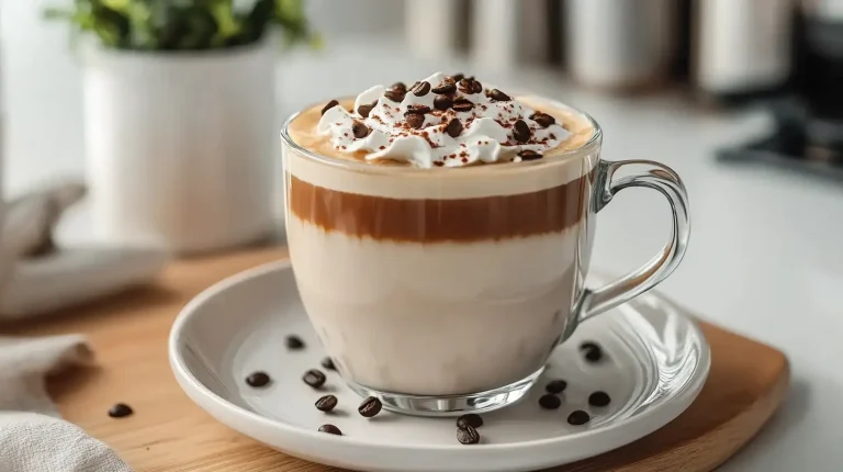 Latte Moka Chaud Maison