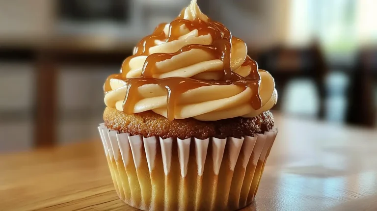 Cupcakes au caramel au beurre salé
