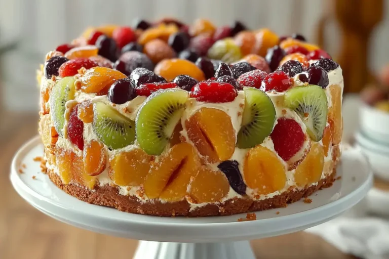 Gâteau aux fruits inspiré de Costco