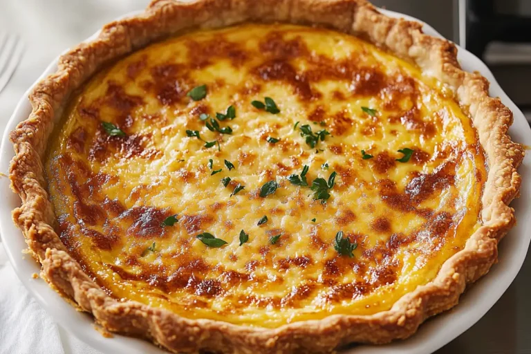 Quiche Lorraine traditionnelle