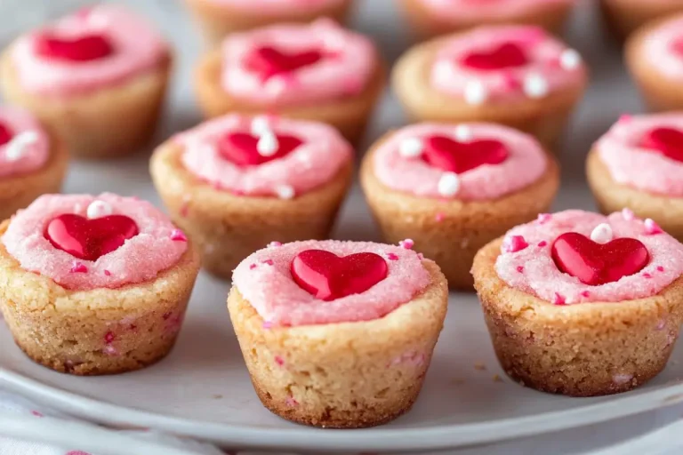 Biscuits en forme de cœur pour la Saint-Valentin