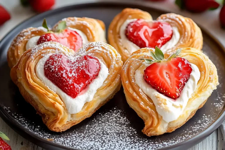 Crème végétalienne aux fraises danoise