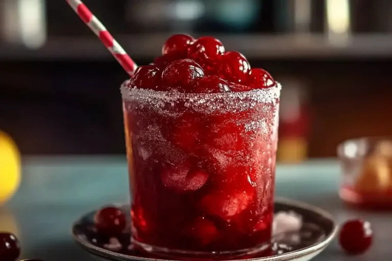 Slushie au Coca-Cerise