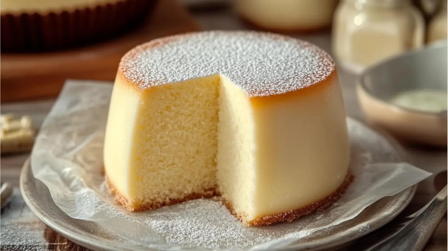 Gâteau moelleux au lait concentré