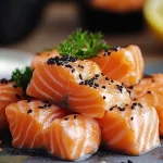 Bouchées de saumon Bang Bang