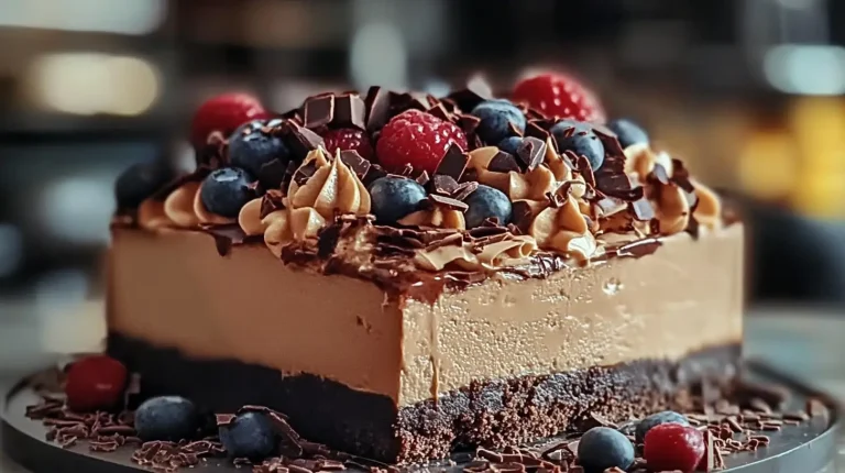 Cheesecake au Chocolat Décadent Sans Cuisson 🍫