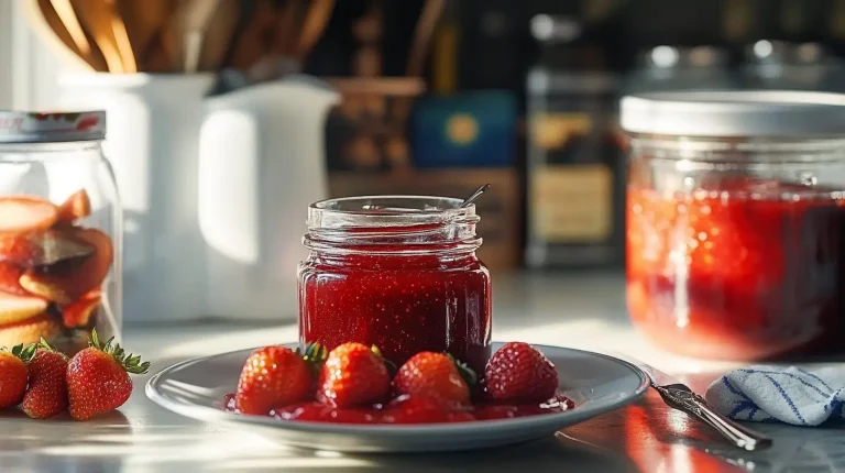 Confiture de Fraises Maison en Petites Quantités 🍓