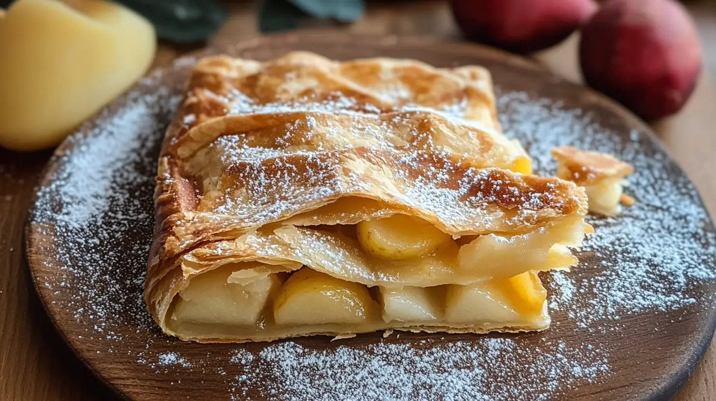 Feuilletés aux pommes express