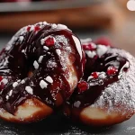 Beignets de la Forêt-Noire 🍒🍫