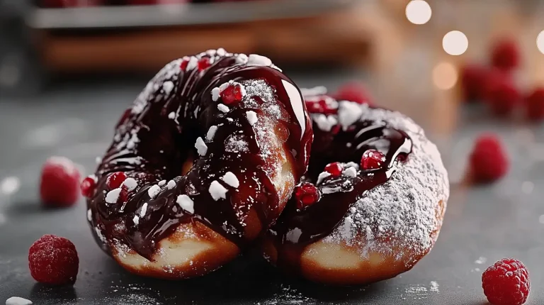 Beignets de la Forêt-Noire 🍒🍫