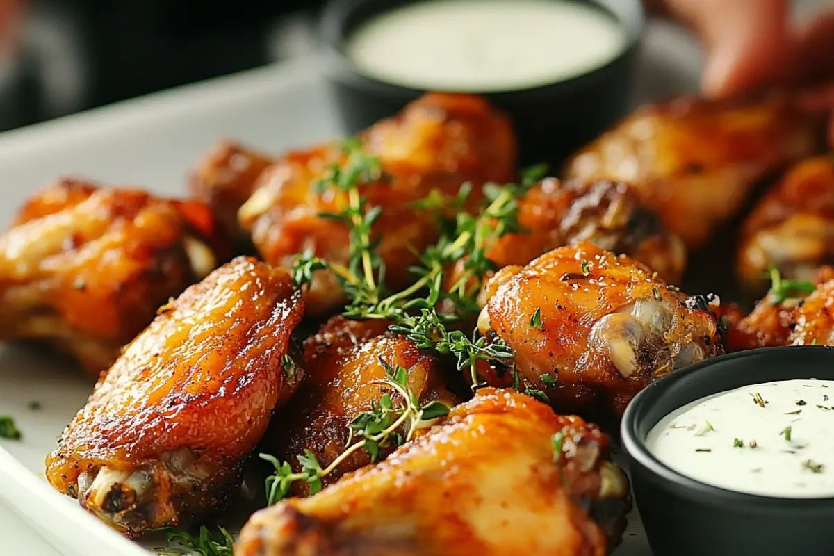 Ailes de poulet au four