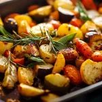 Légumes grillés au four