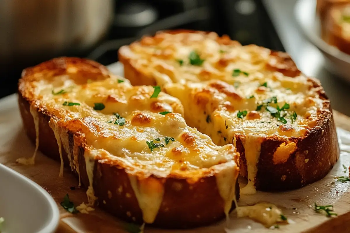 Recette ultime de pain à l'ail et au fromage