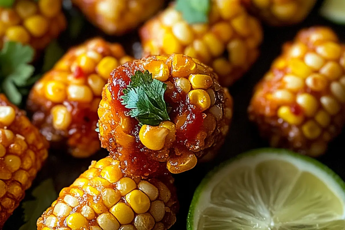 Bouchées de maïs mexicaines épicées