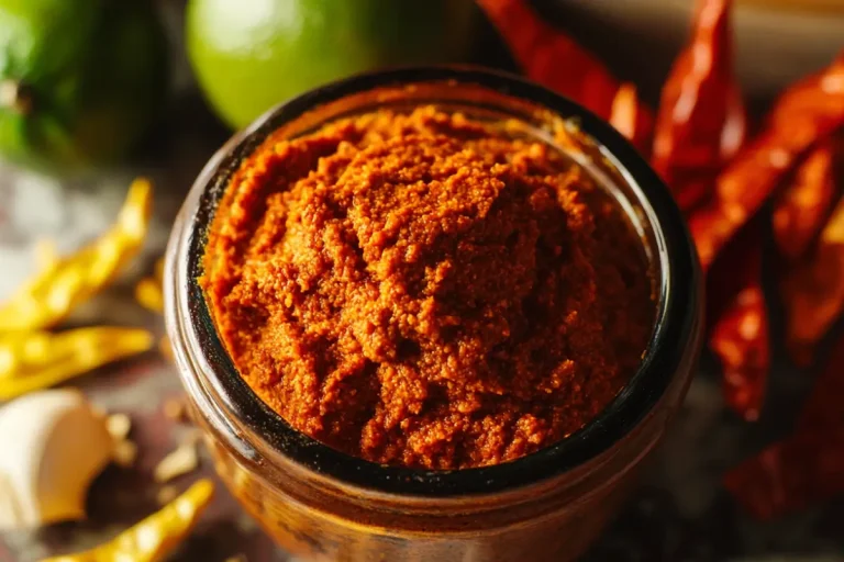 Pâte de curry rouge thaï maison