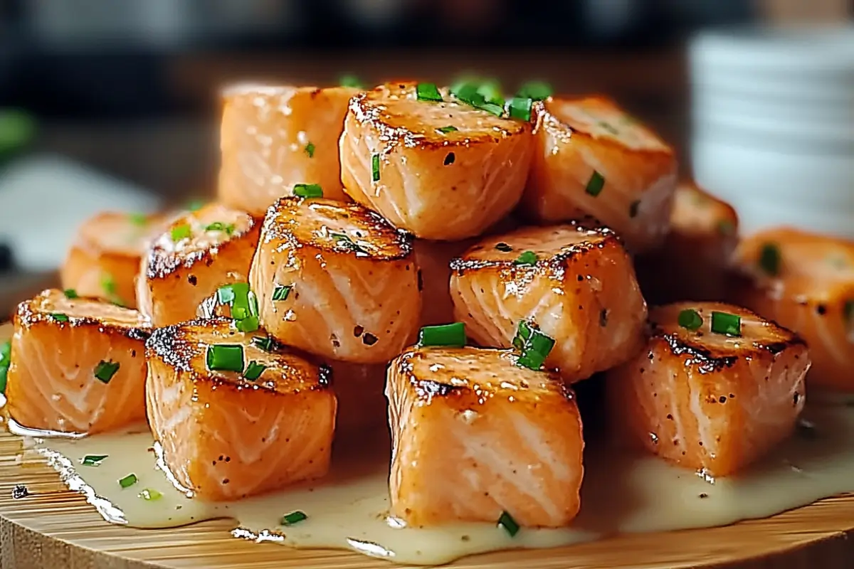 Bouchées de saumon