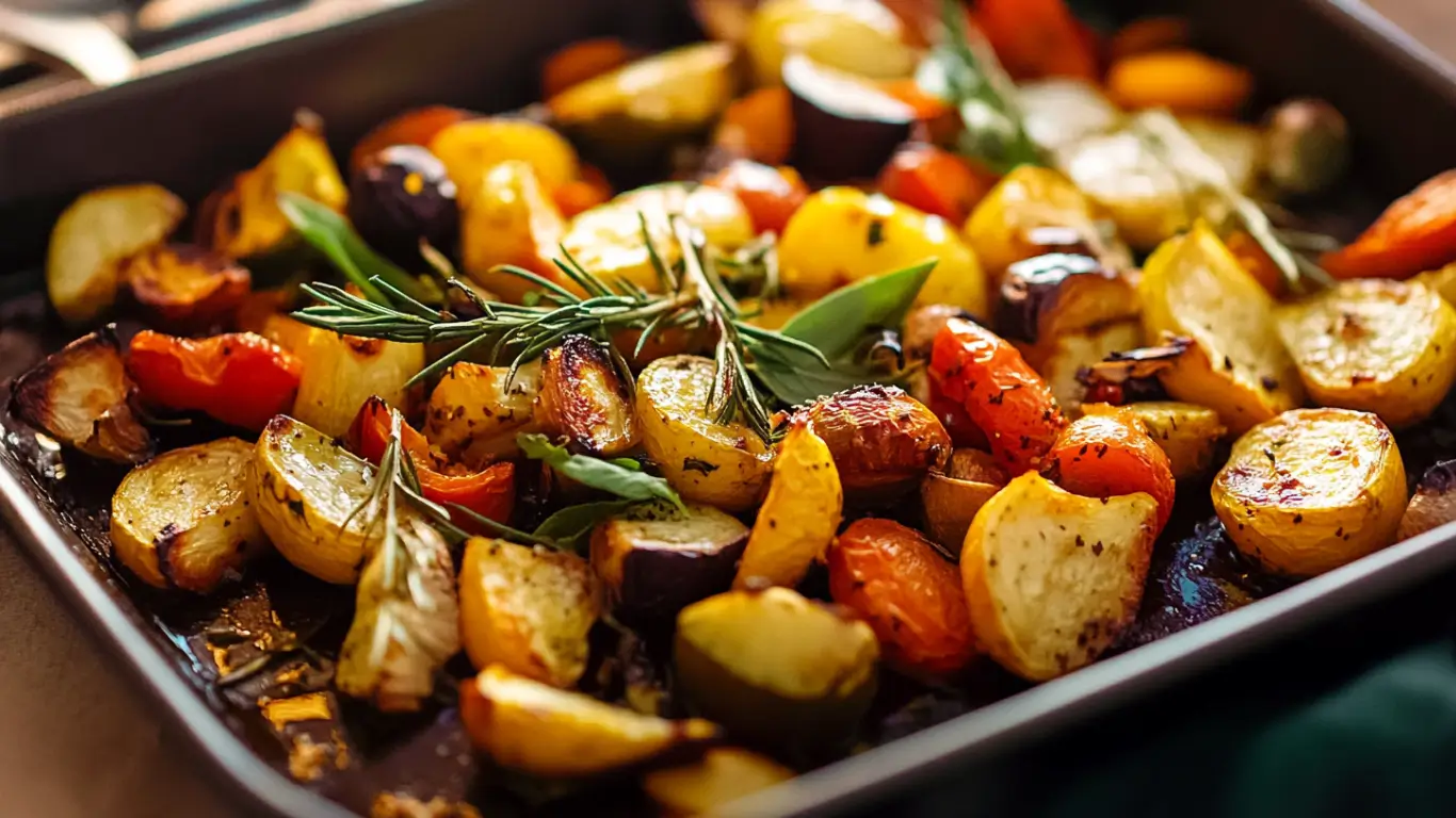 Légumes grillés au four