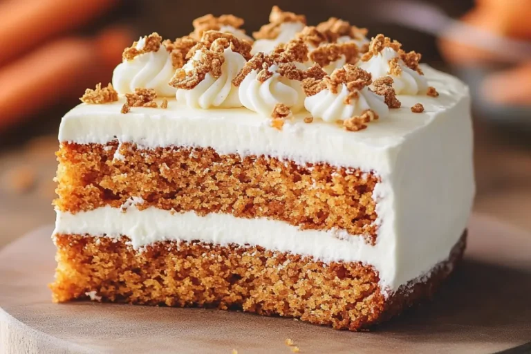 Barres de Gâteau aux Carottes