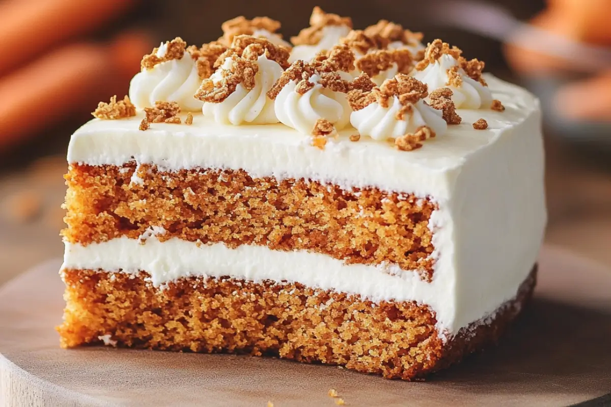 Barres de Gâteau aux Carottes