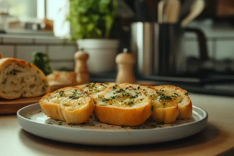 Pain à l’ail croustillant et savoureux