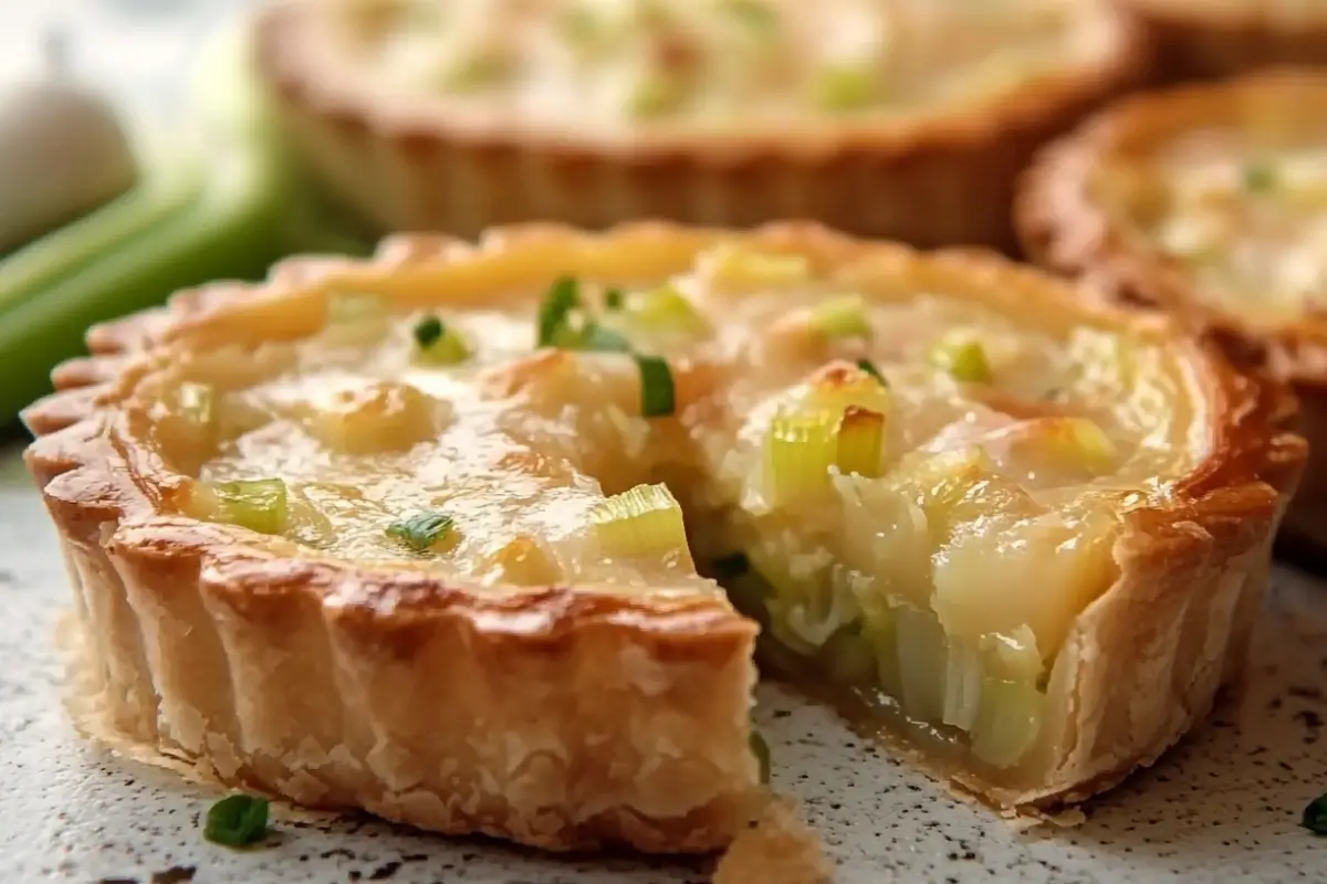 Flans de poireaux savoureux 🥄