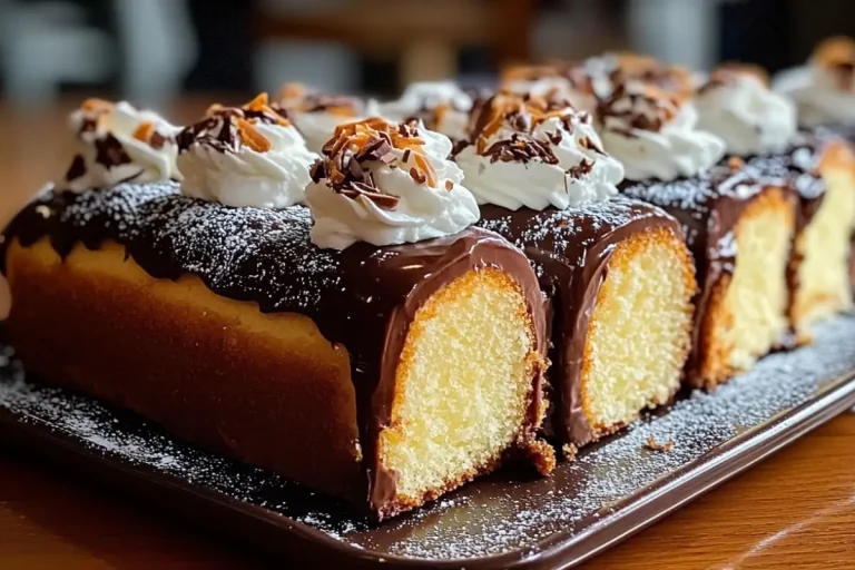 Rouleau de Gâteau à la Crème Boston