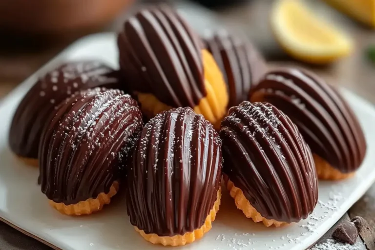 Madeleines au Chocolat