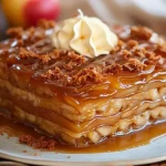 Terrine de pommes au caramel