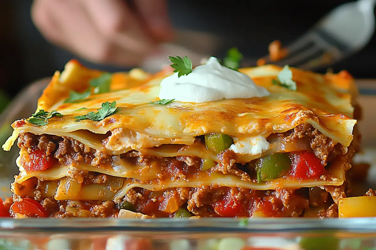 Lasagne mexicaine épicée et fondante 🌶️🧀