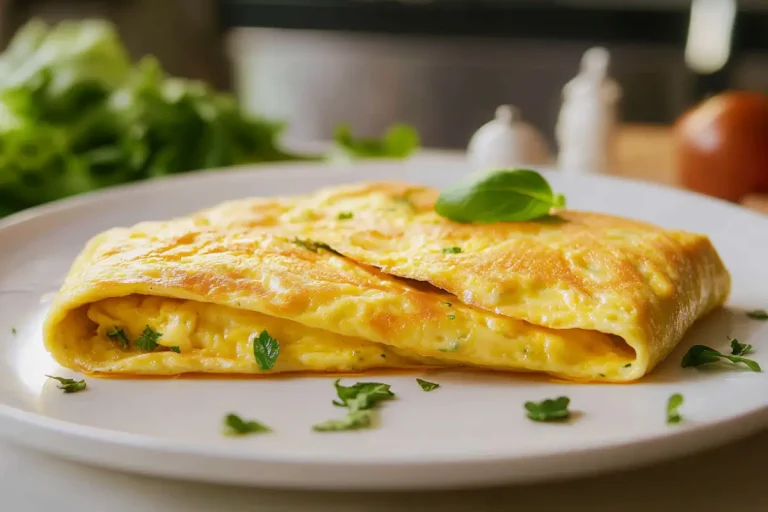 Monter les blancs en neige fermes 🥚 C’est la clé pour obtenir une texture mousseuse et aérienne. Incorporez délicatement les jaunes pour ne pas casser cette légèreté. Cuisson à feu doux 🔥 L’omelette doit cuire lentement pour rester moelleuse à l’intérieur et légèrement dorée à l’extérieur. Trop de chaleur risque de la rendre sèche. Servir immédiatement 🍽️ Cette omelette est à son apogée juste après la cuisson ! Attendre trop longtemps la ferait retomber et perdre sa texture aérienne.