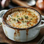 Soupe à l’Oignon Gratinée Traditionnelle