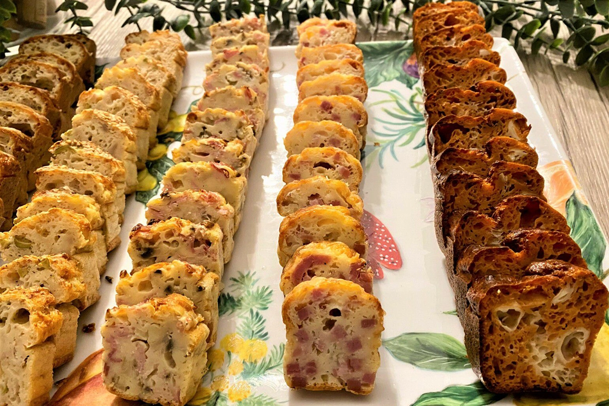 Cakes apéros (avec une seule pâte)