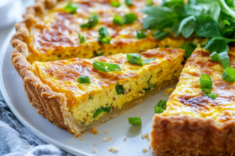 Flan de poireaux au thon