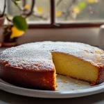 Moelleux aux amandes et compote de pommes