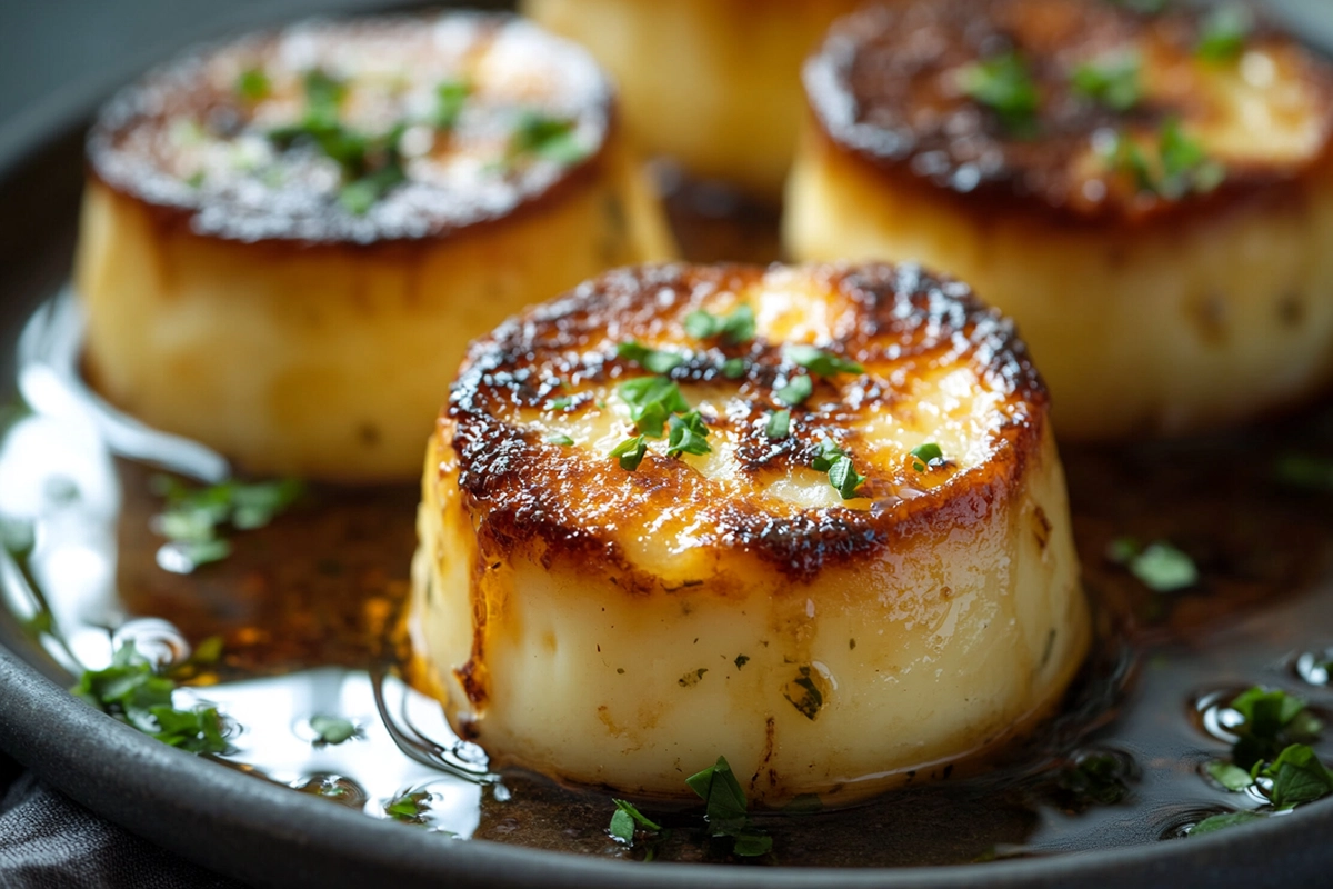 Petits flans de poireau