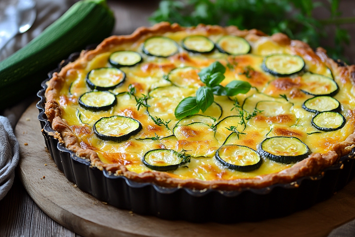 Printanière au thon et à la courgette