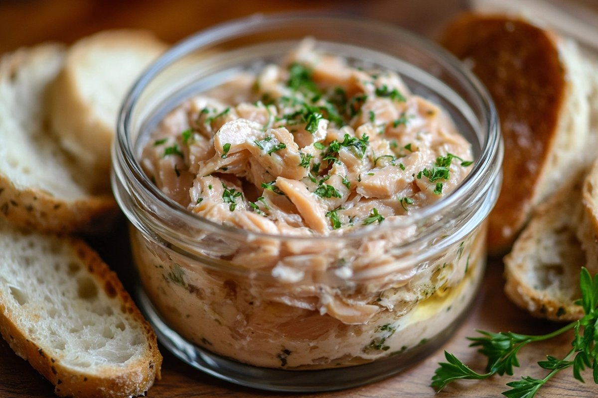 Rillettes de saumon maison