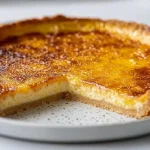 Tarte crème brûlée