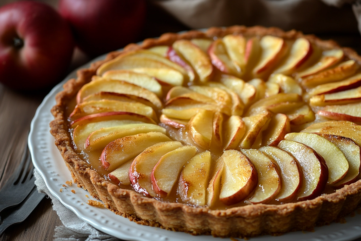 Tarte fondante au mascarpone