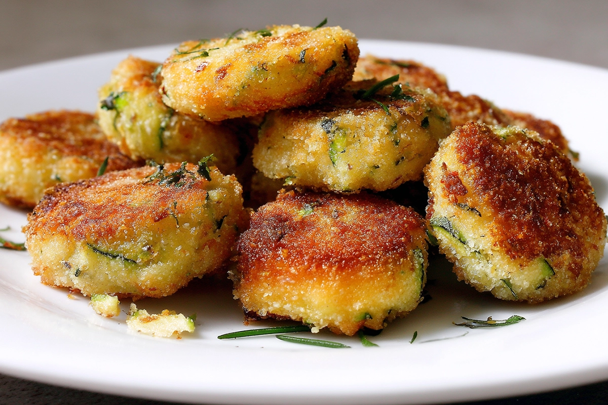 Beignets de courgettes croustillants