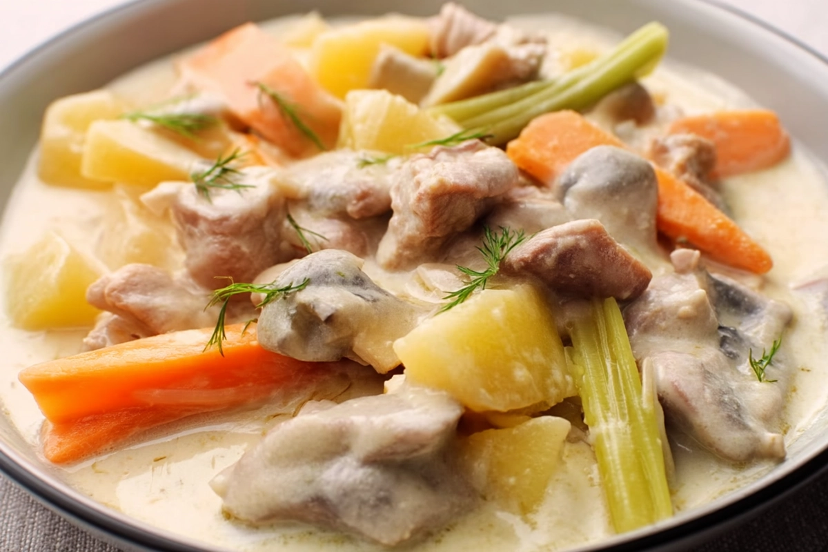 Blanquette de veau à l’ancienne