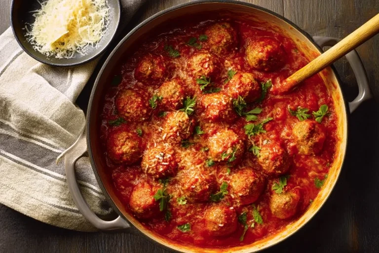 Boulettes de viande sauce tomate