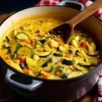 Courgettes au Lait de Coco
