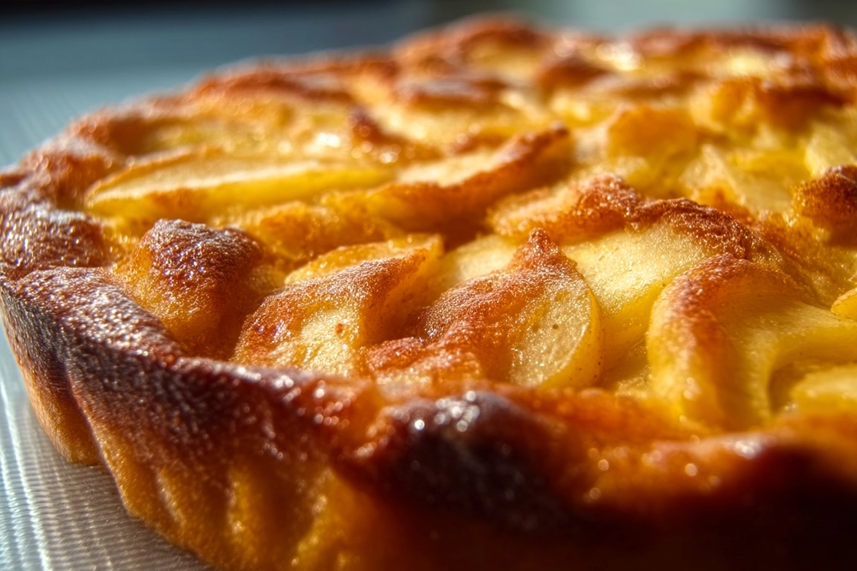Flognarde aux pommes