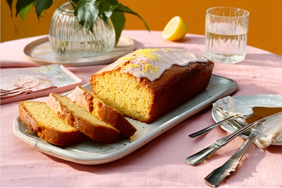 Gâteau au Citron et à la Menthe