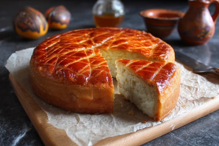 Gâteau basque à la crème