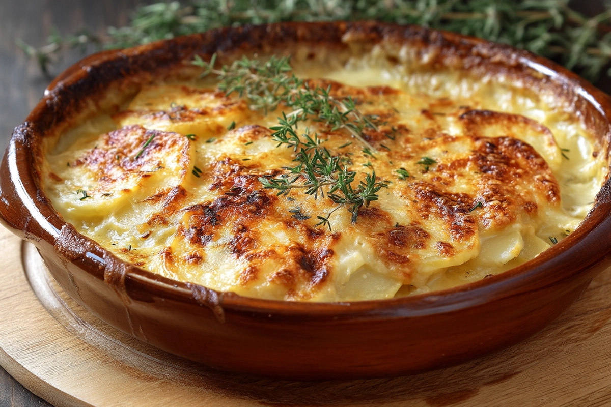 Gratin dauphinois onctueux